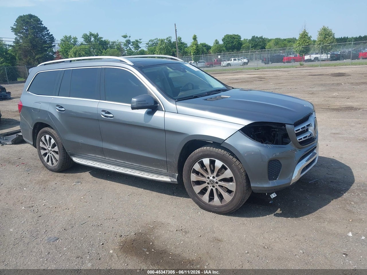 4JGDF6EE8JB****** · 2018 MERCEDES-BENZ GLS 450 4MATIC