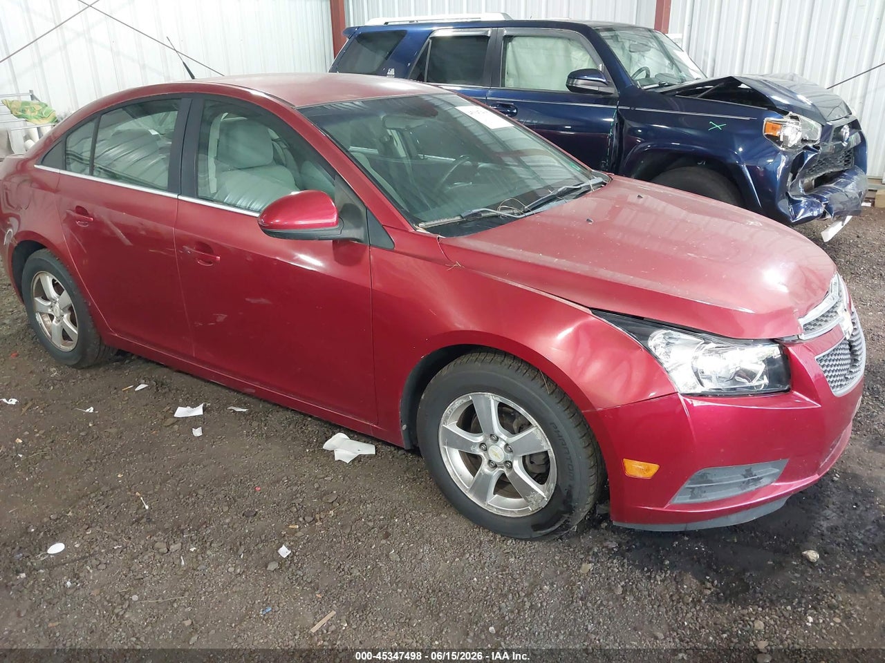 1G1PF5S93B7****** · 2011 CHEVROLET CRUZE 1LT