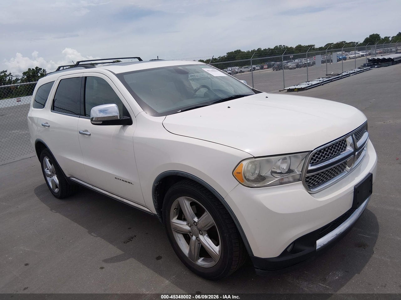 1C4SDHET8CC****** · 2012 DODGE DURANGO CITADEL