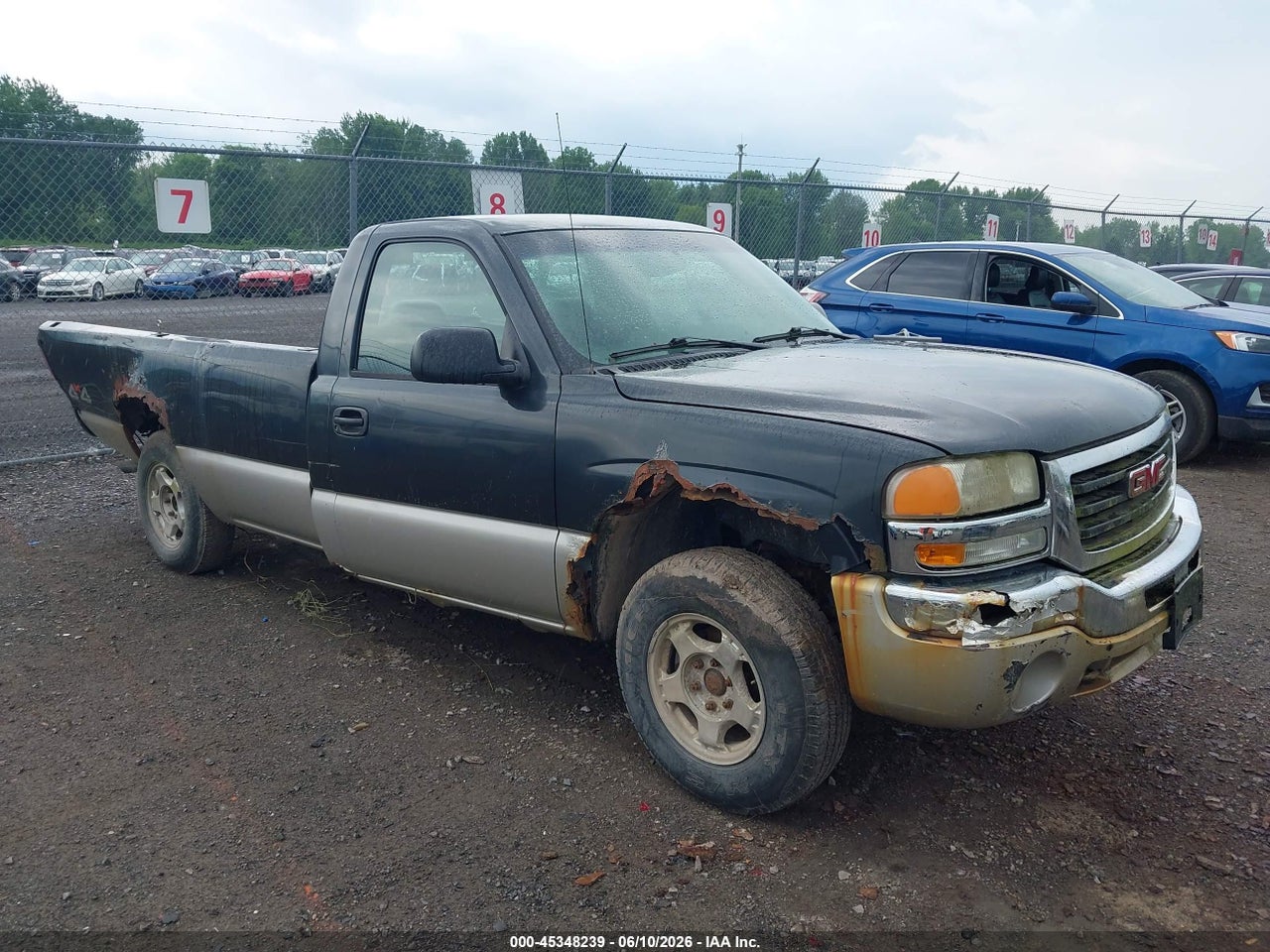 1GTEK14V53E****** · 2003 GMC SIERRA 1500 WORK TRUCK