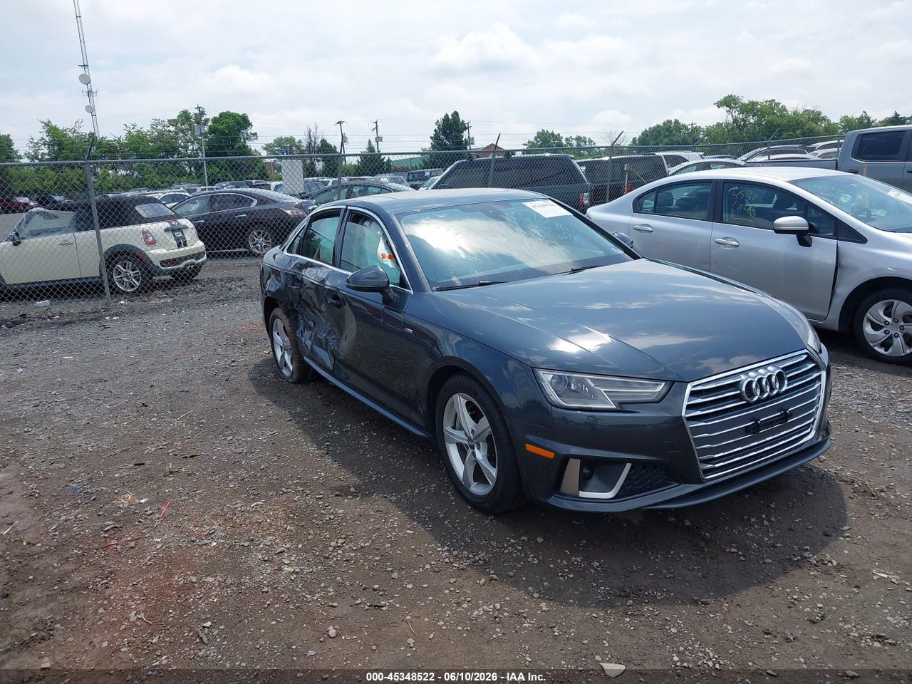 WAUDNAF45KN****** · 2019 AUDI A4 45 PREMIUM