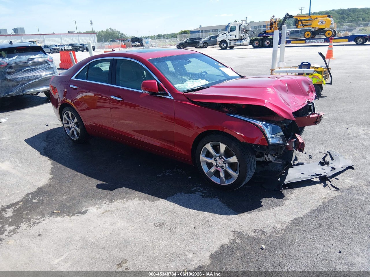 1G6AB5RA1E0****** · 2014 CADILLAC ATS LUXURY