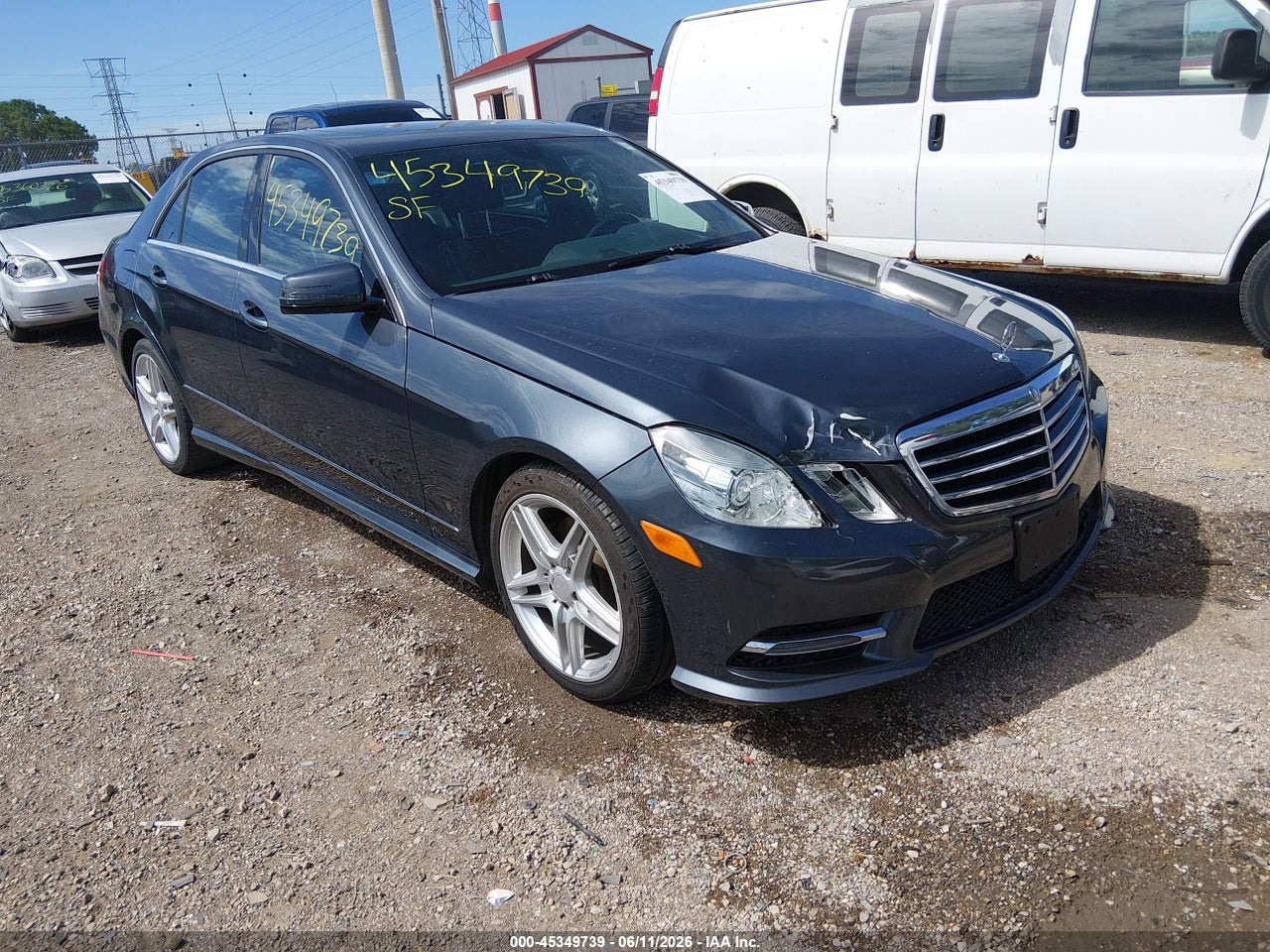 WDDHF8JB5DA****** · 2013 MERCEDES-BENZ E 350 4MATIC