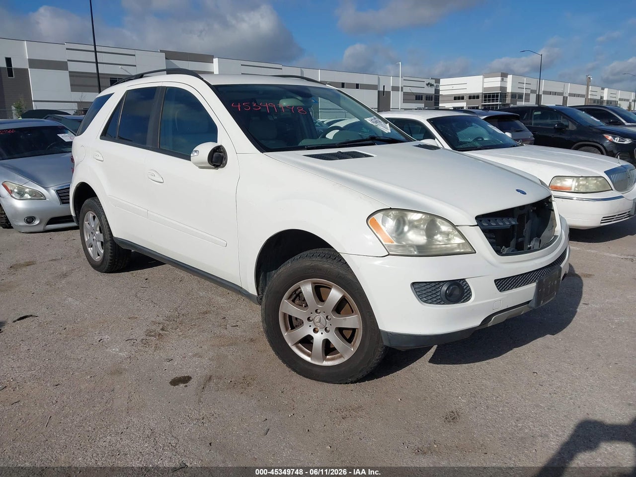 4JGBB86E16A****** · 2006 MERCEDES-BENZ ML 350 4MATIC