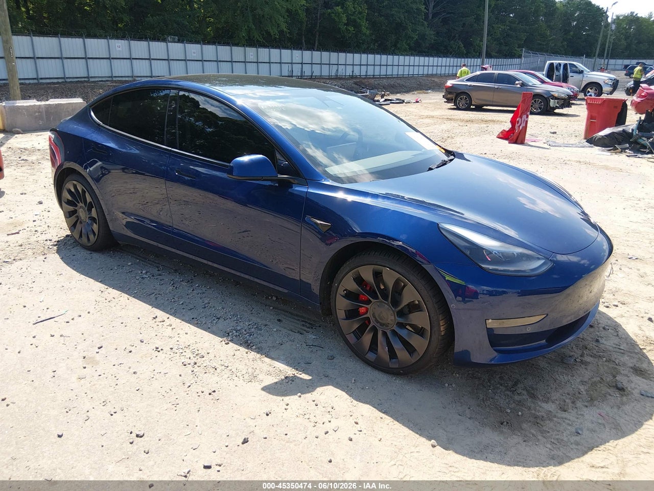 5YJ3E1EC5NF****** · 2022 TESLA MODEL 3 PERFORMANCE DUAL MOTOR ALL-WHEEL DRIVE