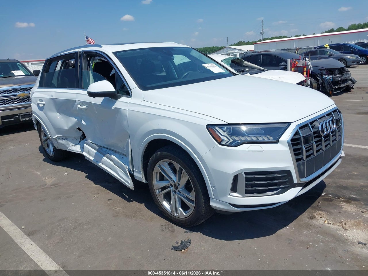 WA1LCBF78PD****** · 2023 AUDI Q7 PREMIUM PLUS 45 TFSI QUATTRO TIPTRONIC