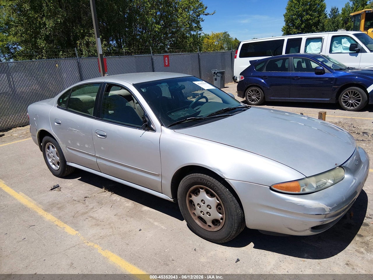 1G3NL52TX1C****** · 2001 OLDSMOBILE ALERO GL1
