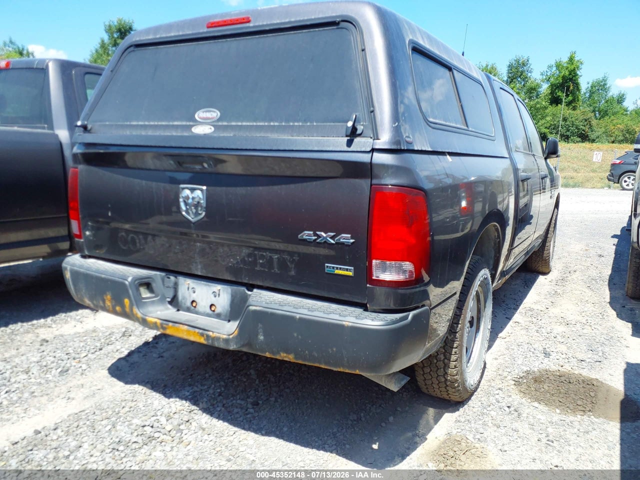 1C6RR7KG0GS****** · 2016 RAM 1500 TRADESMAN · 4/11