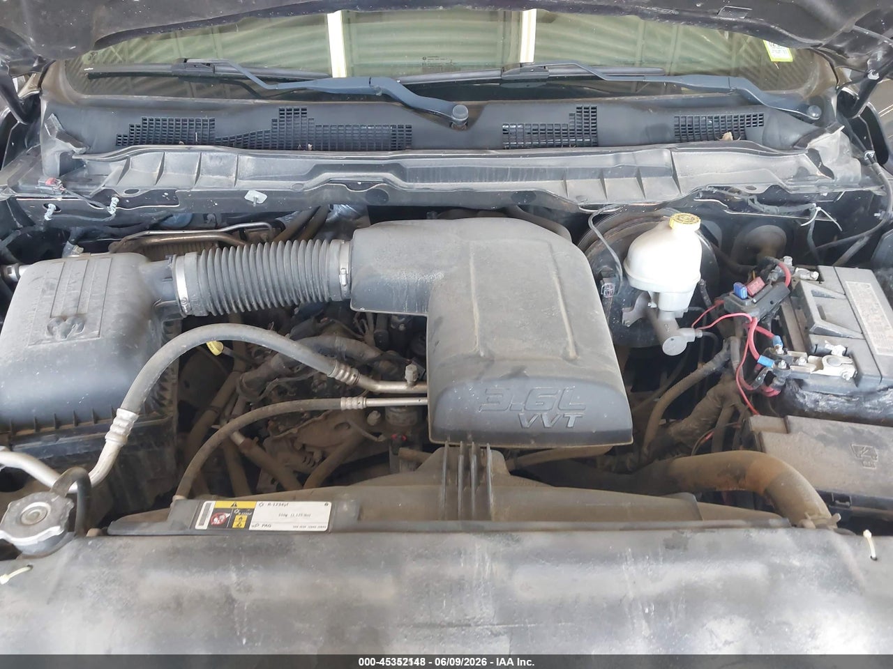 1C6RR7KG0GS****** · 2016 RAM 1500 TRADESMAN · 10/11