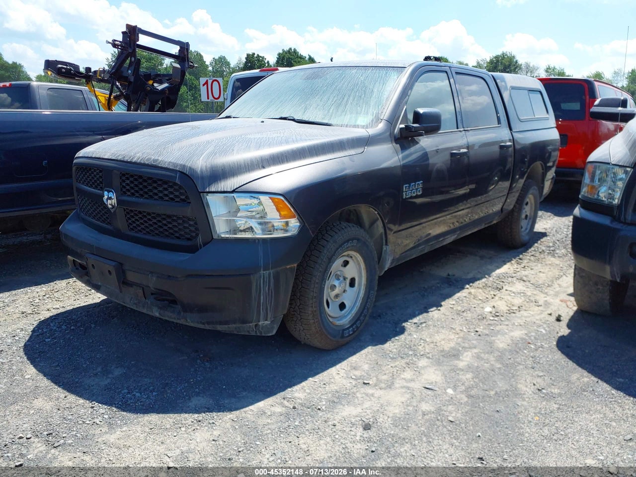 1C6RR7KG0GS****** · 2016 RAM 1500 TRADESMAN · 2/11