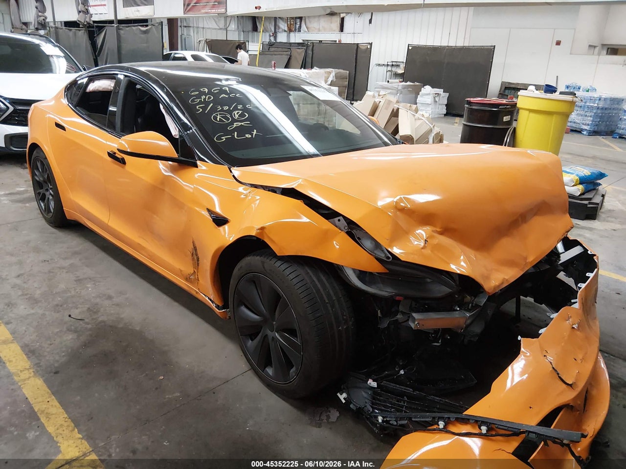 5YJSA1E69MF****** · 2021 TESLA MODEL S PLAID TRI MOTOR ALL-WHEEL DRIVE