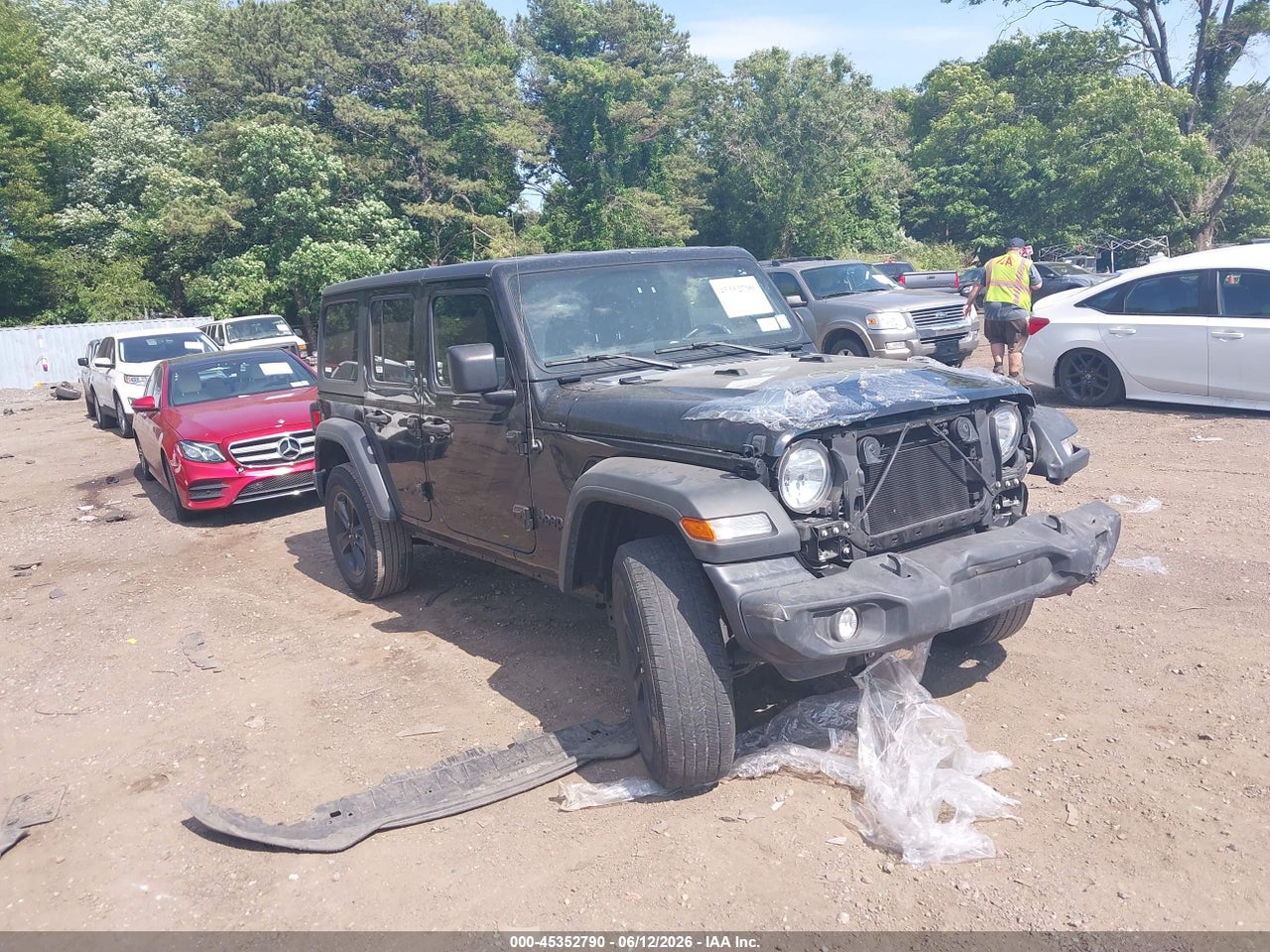 1C4HJXDNXNW****** · 2022 JEEP WRANGLER UNLIMITED SPORT ALTITUDE 4X4