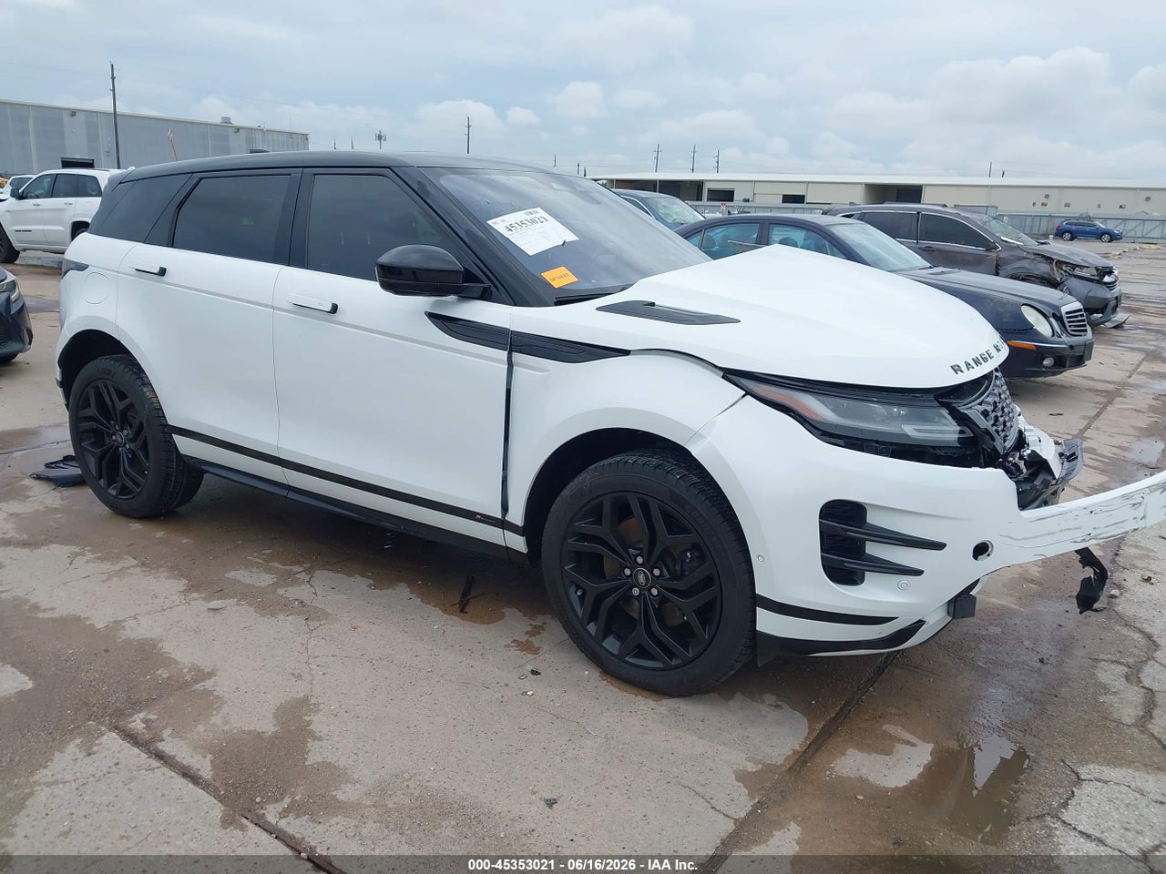 SALZL2FX0MH****** · 2021 LAND ROVER RANGE ROVER EVOQUE R-DYNAMIC SE