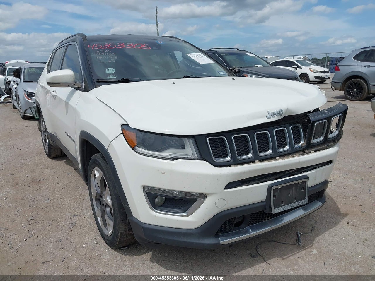 3C4NJCCB2JT****** · 2018 JEEP COMPASS LIMITED FWD