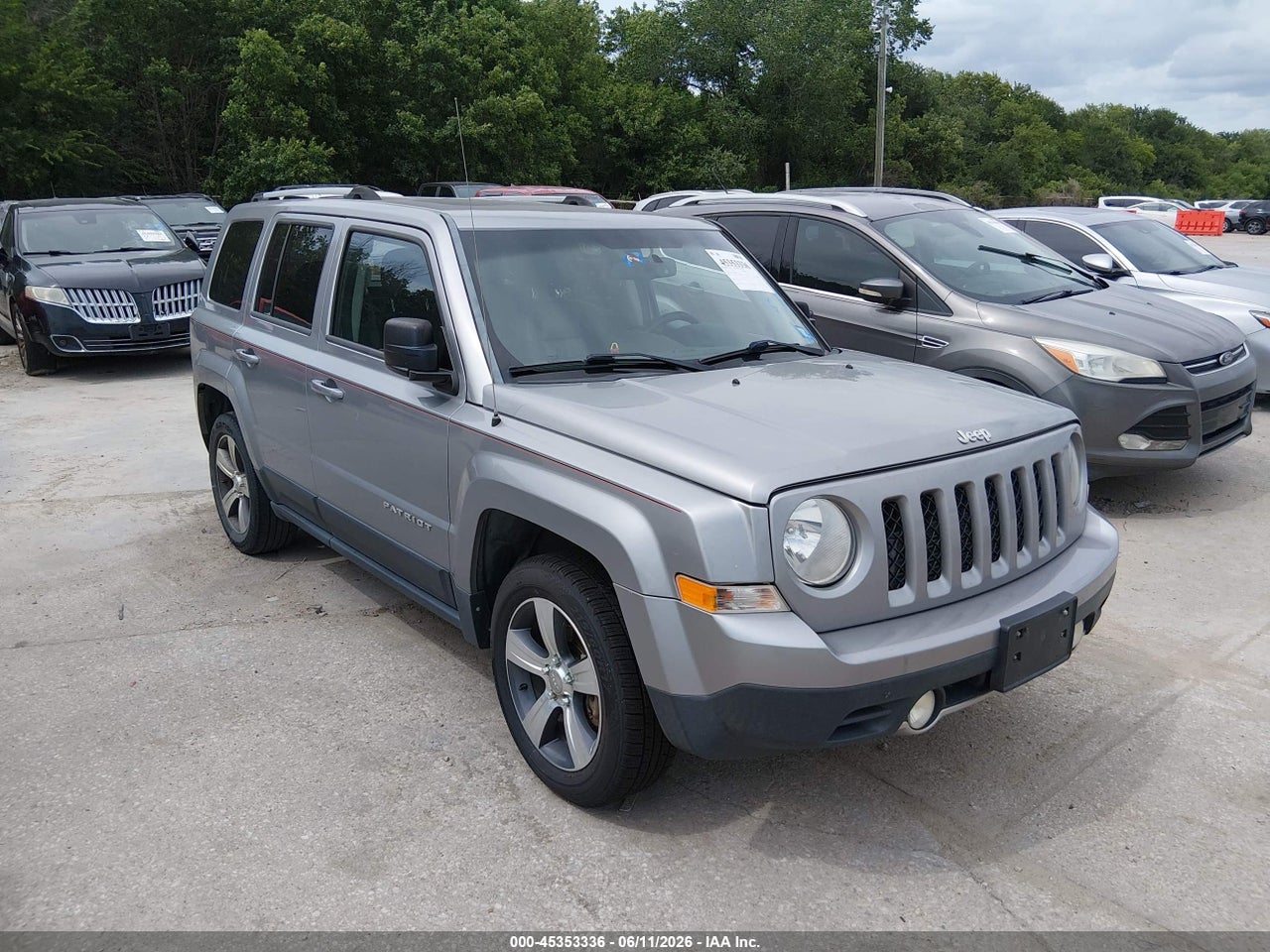 1C4NJPFA3GD****** · 2016 JEEP PATRIOT HIGH ALTITUDE EDITION