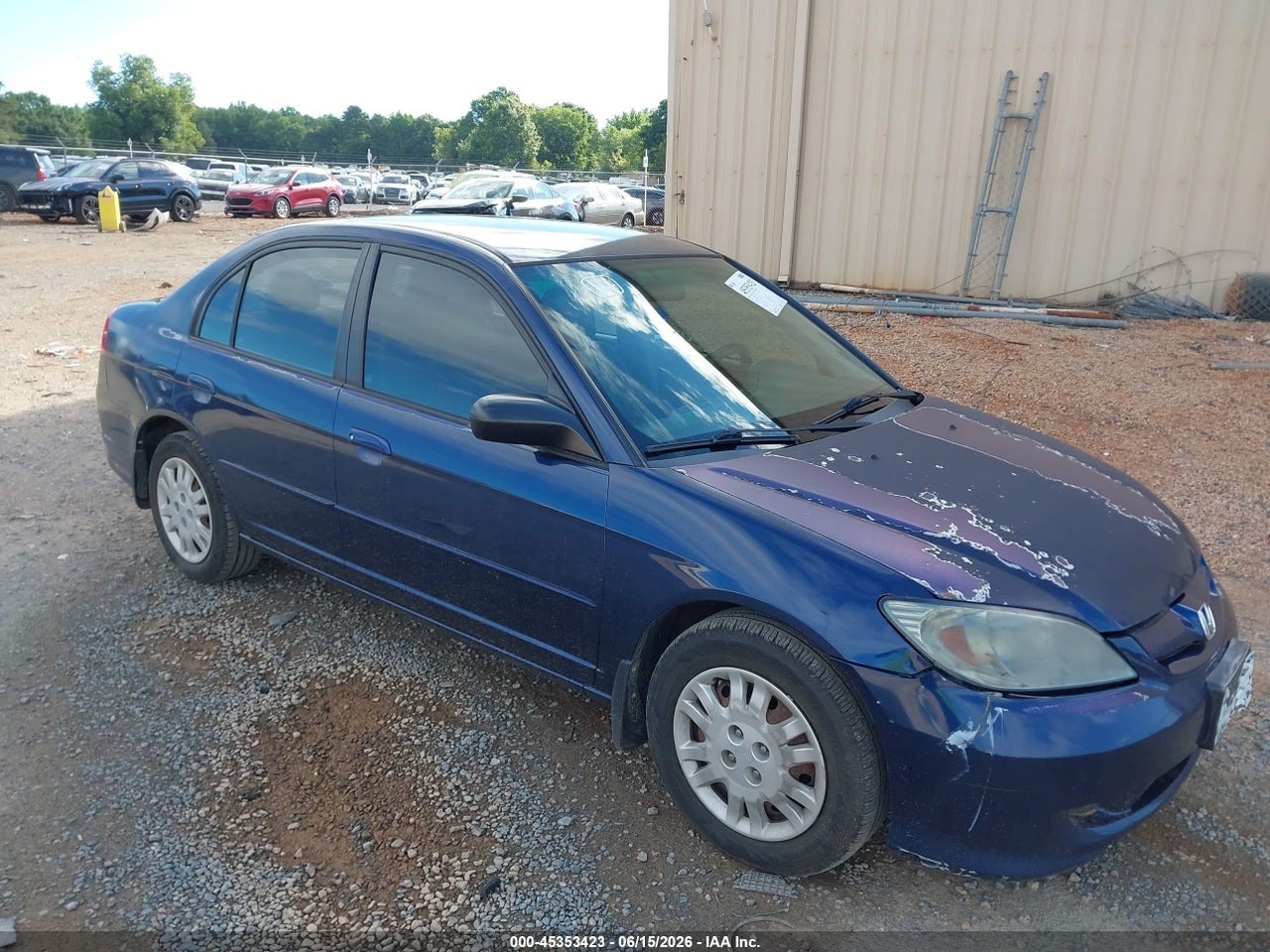 2HGES16535H****** · 2005 HONDA CIVIC LX