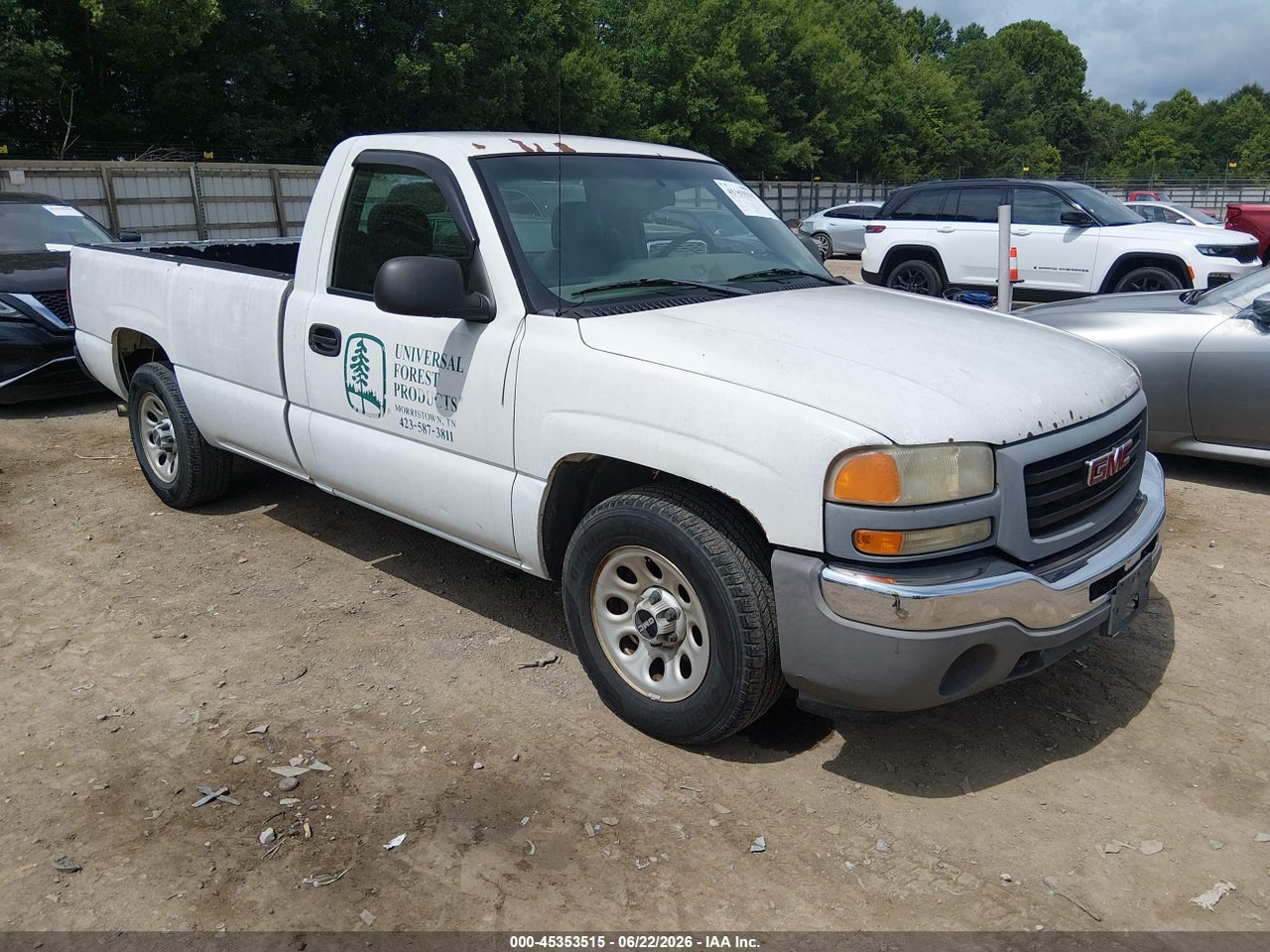 3GTEC14X36G****** · 2006 GMC SIERRA 1500 WORK TRUCK