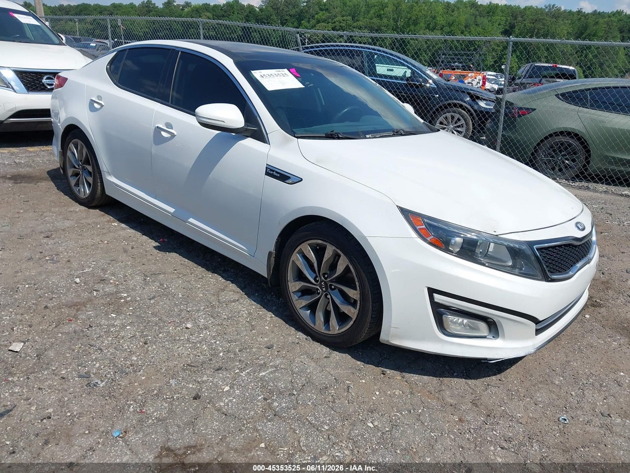 5XXGR4A60EG****** · 2014 KIA OPTIMA SX TURBO