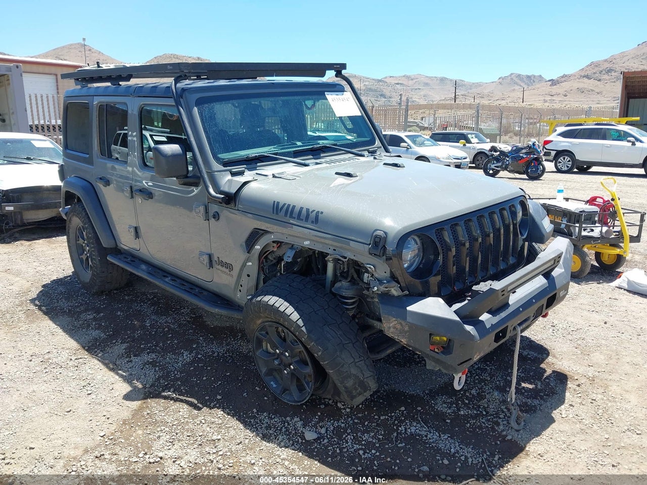 1C4HJXDN1MW****** · 2021 JEEP WRANGLER UNLIMITED WILLYS 4X4