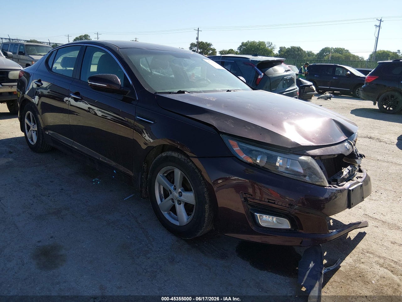 5XXGM4A79FG****** · 2015 KIA OPTIMA LX