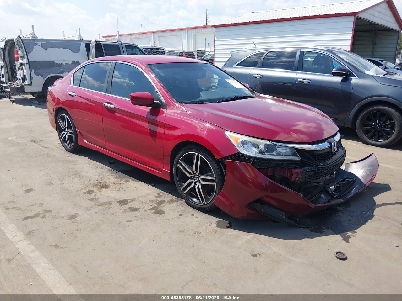 1HGCR2F50GA****** · 2016 HONDA ACCORD SPORT