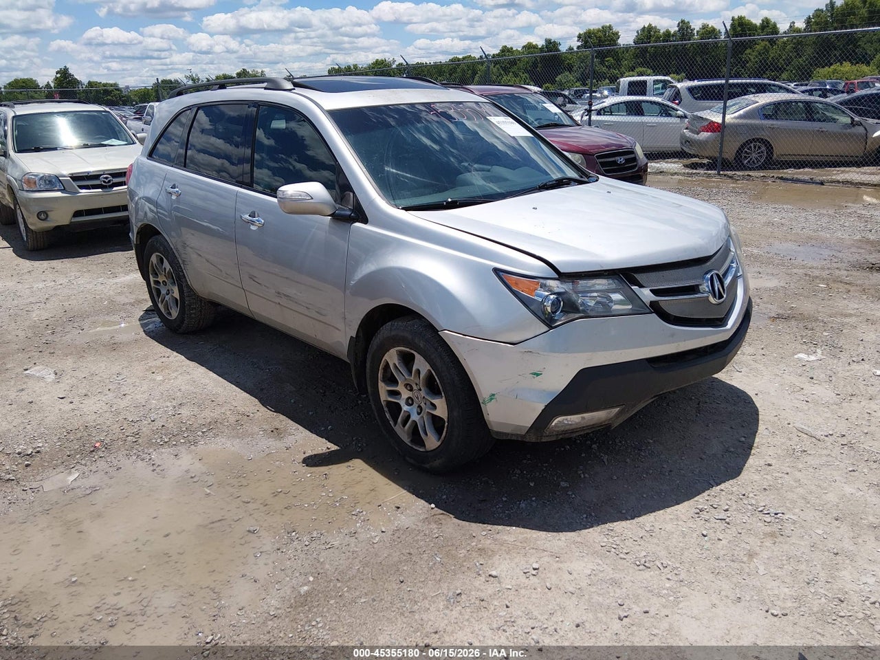 2HNYD28629H****** · 2009 ACURA MDX TECHNOLOGY PACKAGE