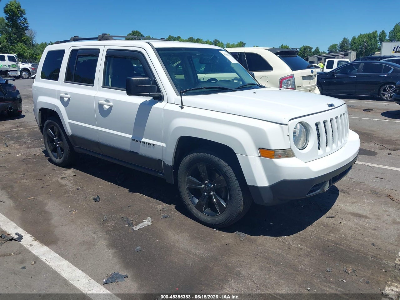 1C4NJPBAXFD****** · 2015 JEEP PATRIOT ALTITUDE EDITION