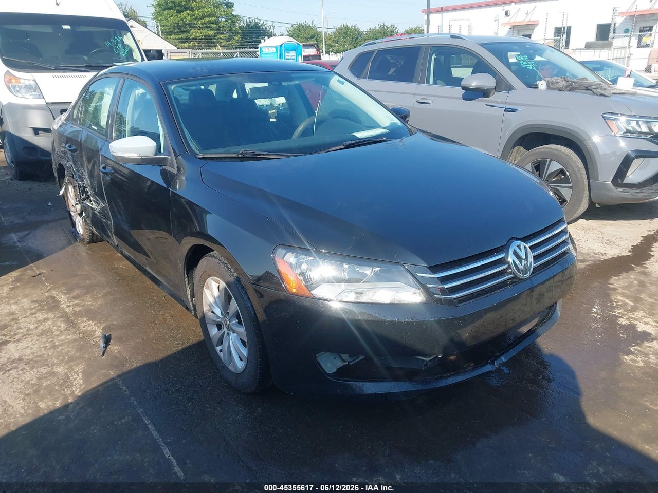 1VWAP7A37EC****** · 2014 VOLKSWAGEN PASSAT 2.5L WOLFSBURG EDITION