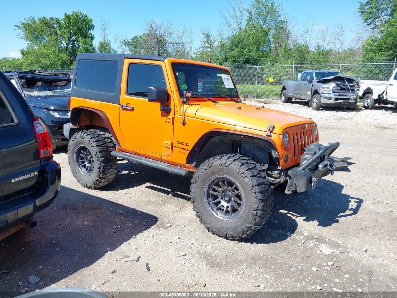 1C4AJWAG3DL****** · 2013 JEEP WRANGLER SPORT