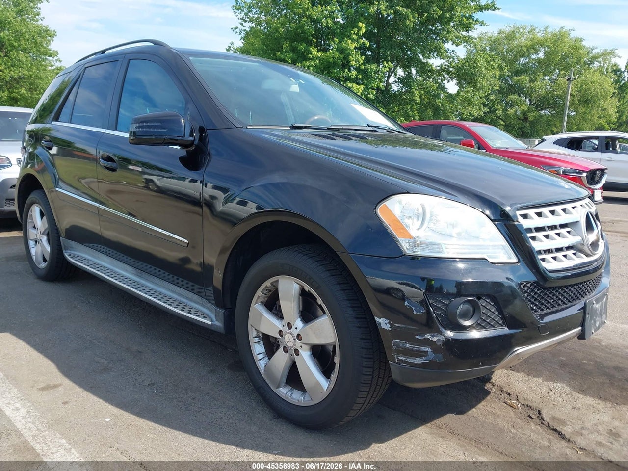4JGBB8GB6BA****** · 2011 MERCEDES-BENZ ML 350 4MATIC