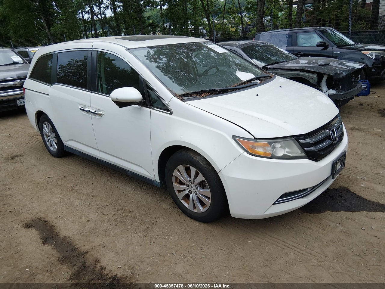 5FNRL5H66FB****** · 2015 HONDA ODYSSEY EX-L