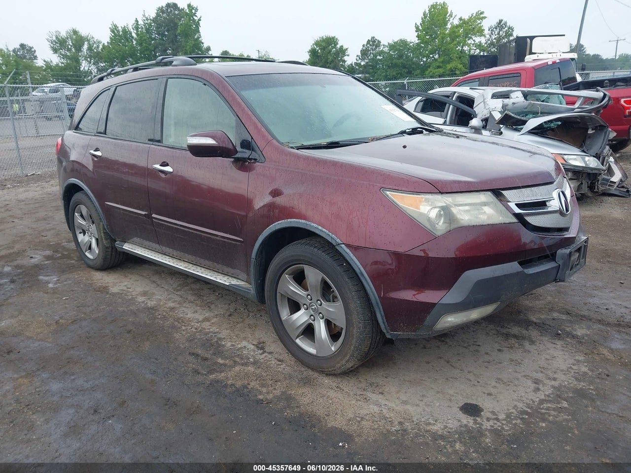 2HNYD28867H****** · 2007 ACURA MDX SPORT PACKAGE