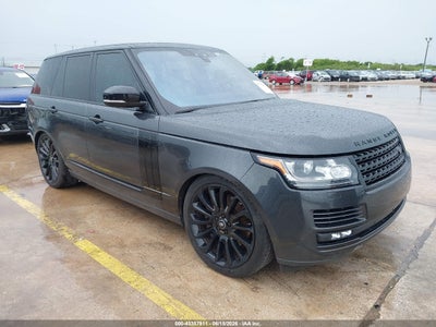 SALGS2FE2HA****** · 2017 LAND ROVER RANGE ROVER 5.0L V8 SUPERCHARGED