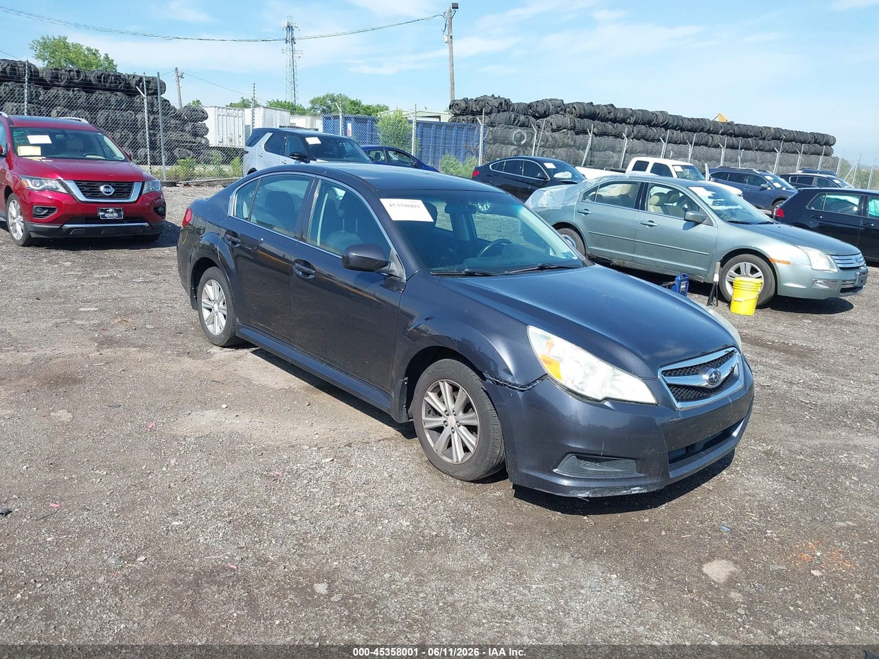 4S3BMBC65B3****** · 2011 SUBARU LEGACY 2.5I PREMIUM