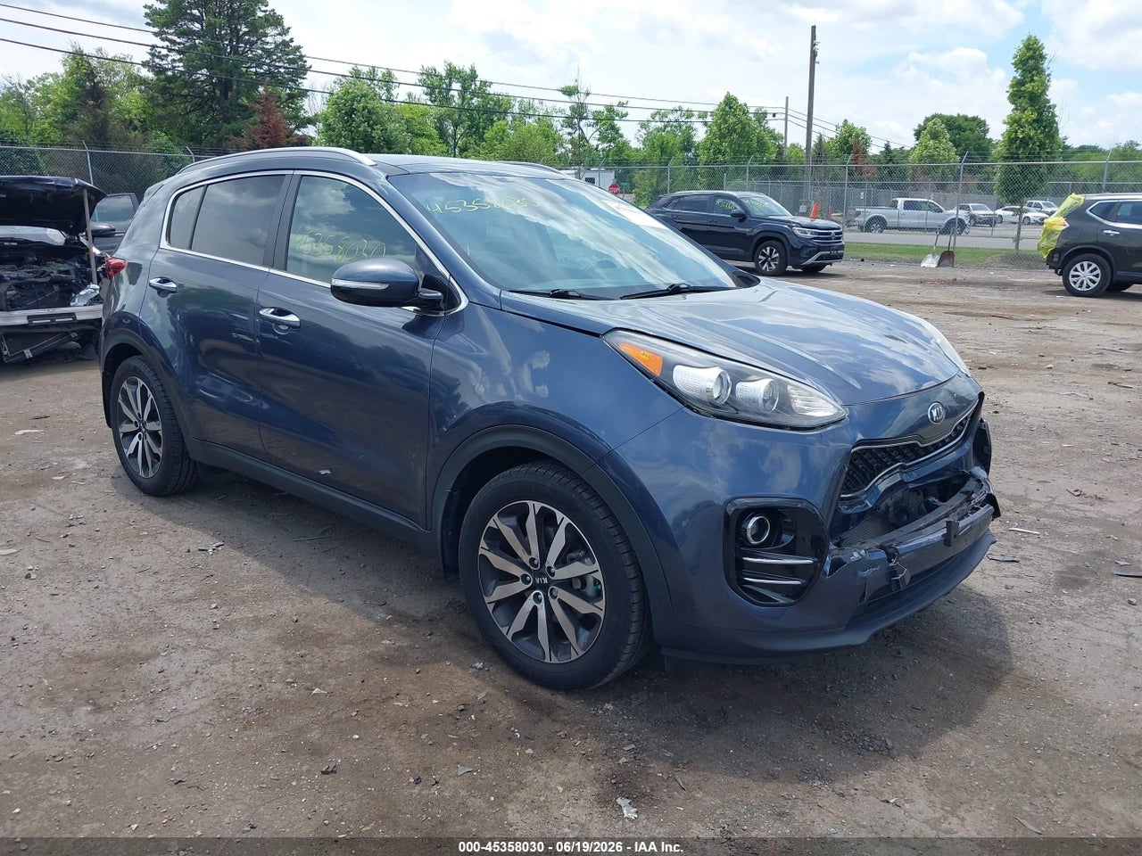 KNDPN3AC4H7****** · 2017 KIA SPORTAGE EX