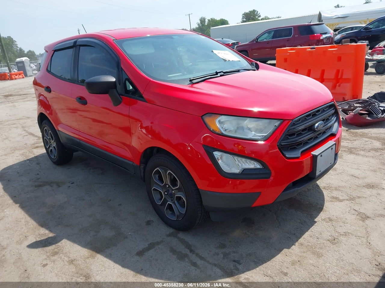 MAJ3P1RE8JC****** · 2018 FORD ECOSPORT S