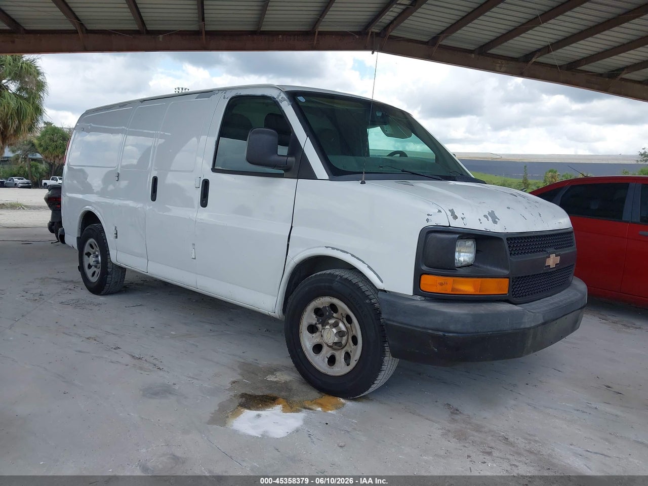 1GCSGAFX2C1****** · 2012 CHEVROLET EXPRESS 1500 WORK VAN