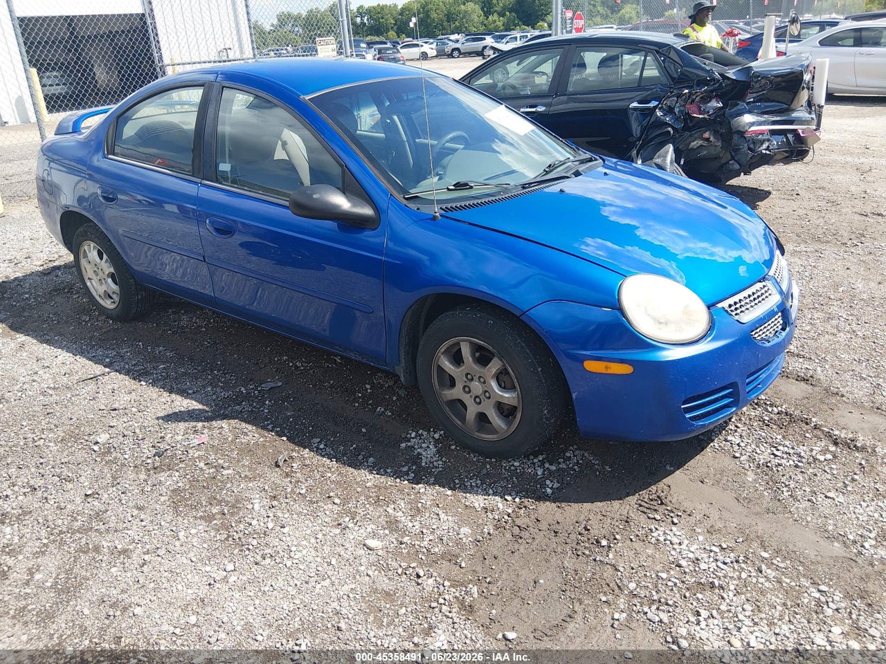 1B3ES56C65D****** · 2005 DODGE NEON SXT