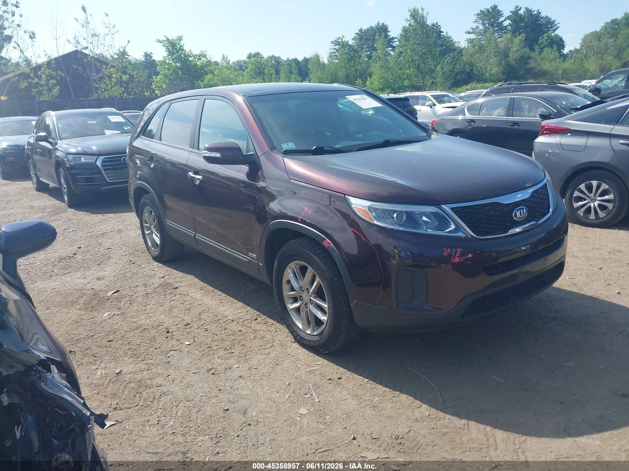 5XYKTCA69EG****** · 2014 KIA SORENTO LX
