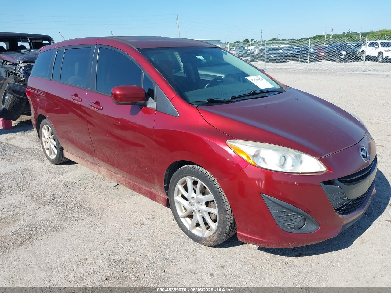 JM1CW2CL1C0****** · 2012 MAZDA MAZDA5 TOURING