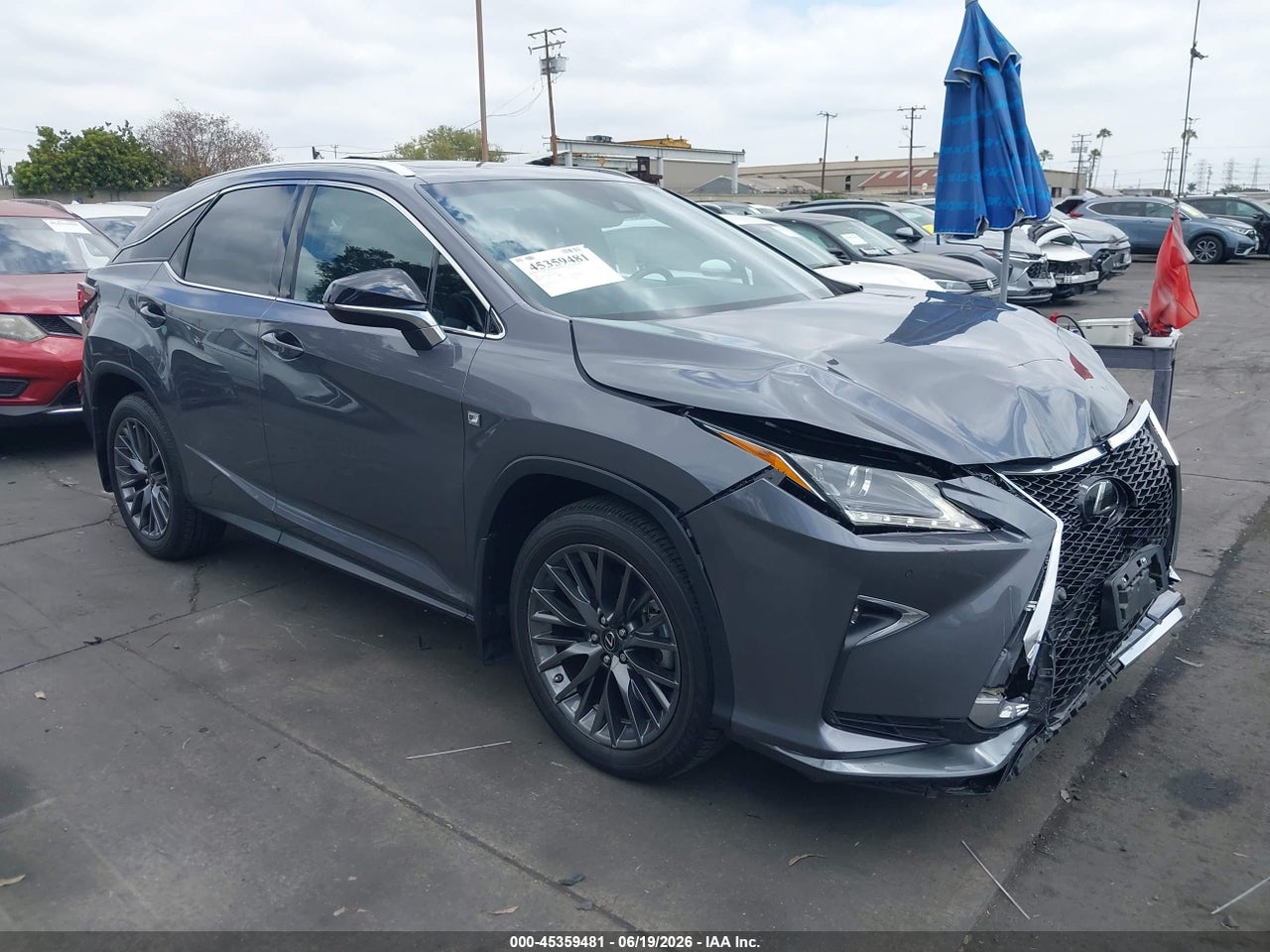 2T2BZMCA0KC****** · 2019 LEXUS RX 350 F SPORT