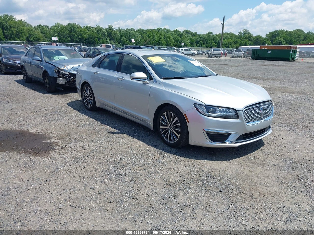 3LN6L5D92HR****** · 2017 LINCOLN MKZ SELECT