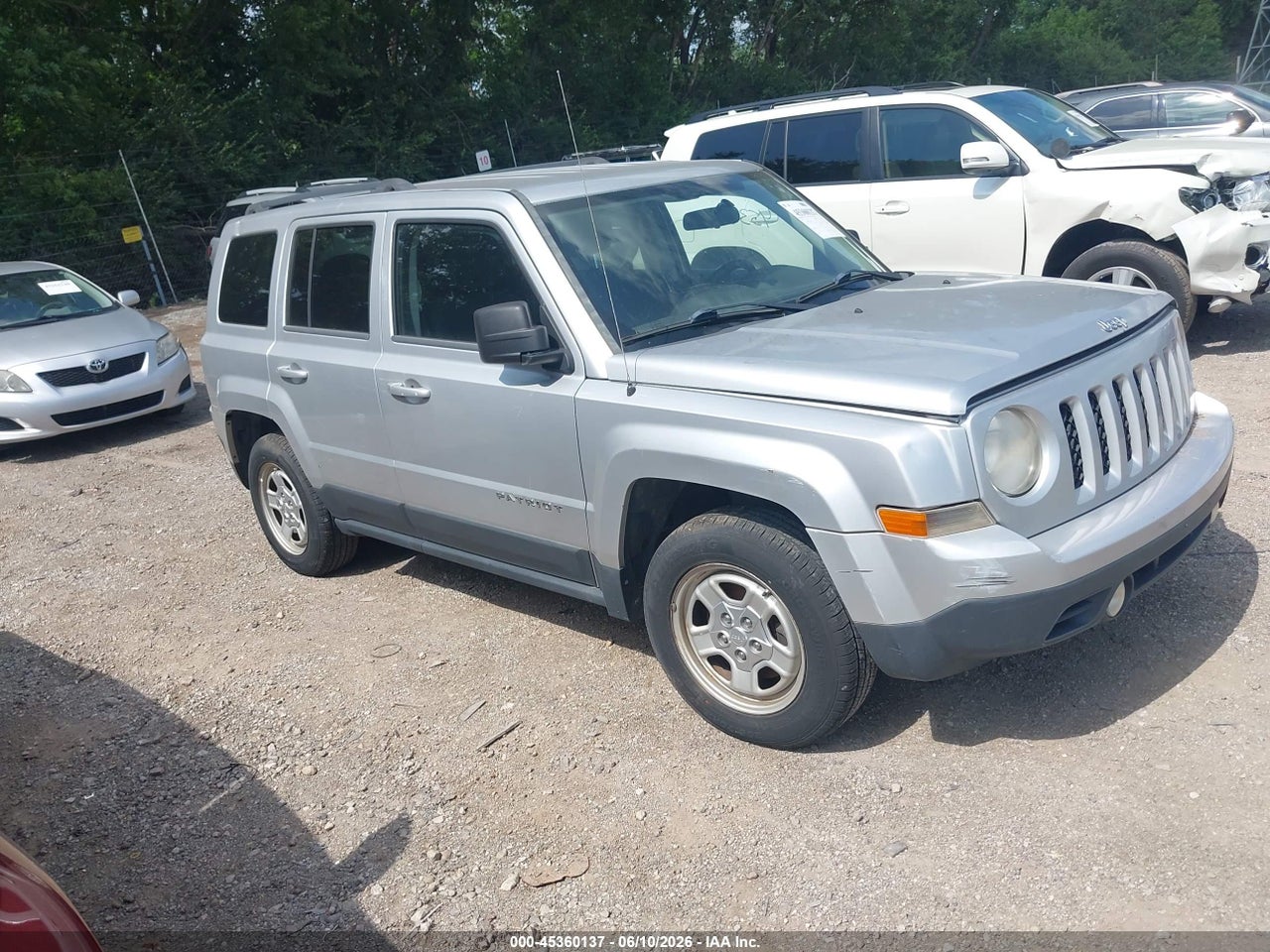 1C4NJPBA3CD****** · 2012 JEEP PATRIOT SPORT