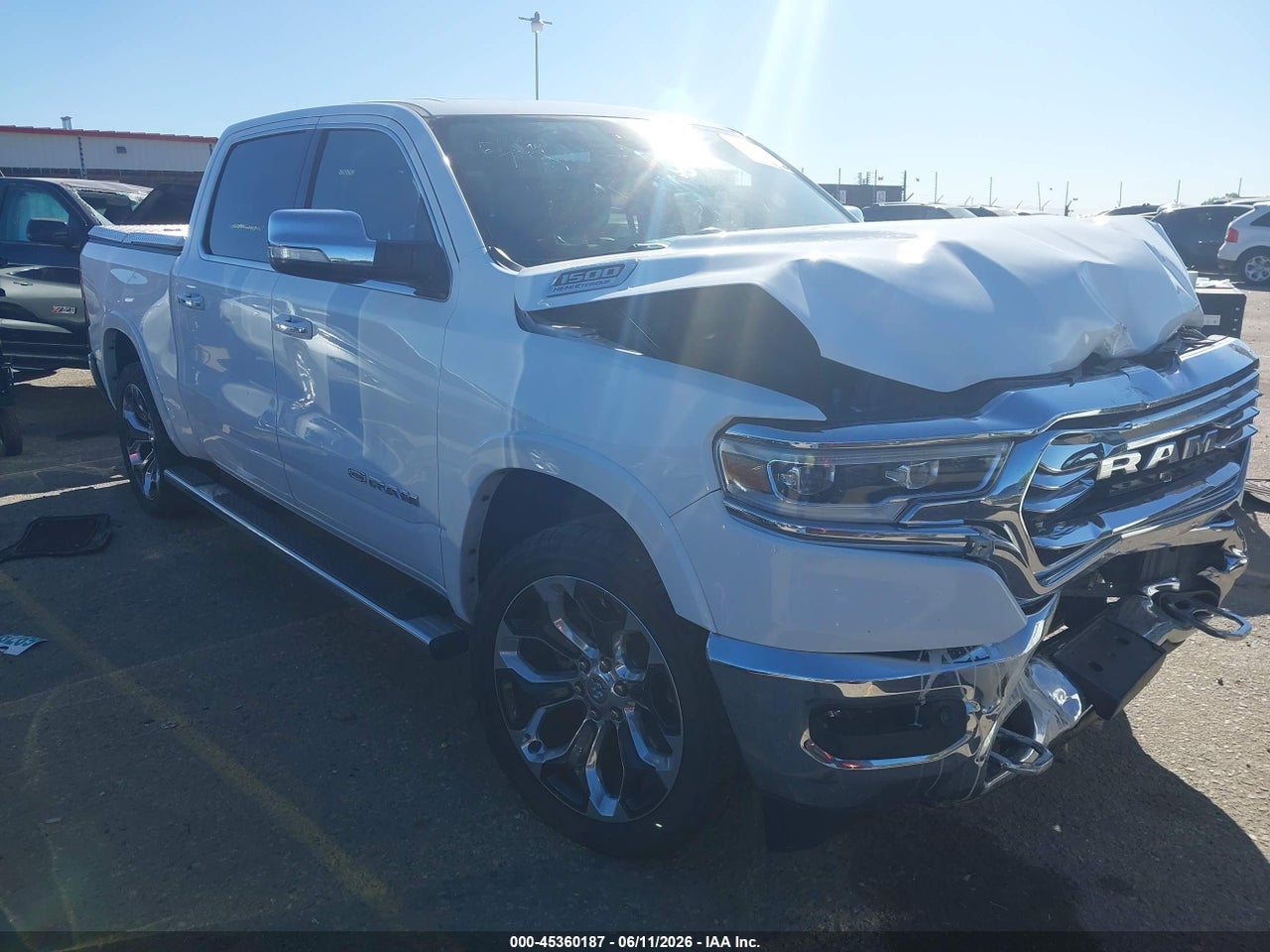 1C6SRFKT1MN****** · 2021 RAM 1500 LIMITED LONGHORN  4X4 5'7 BOX