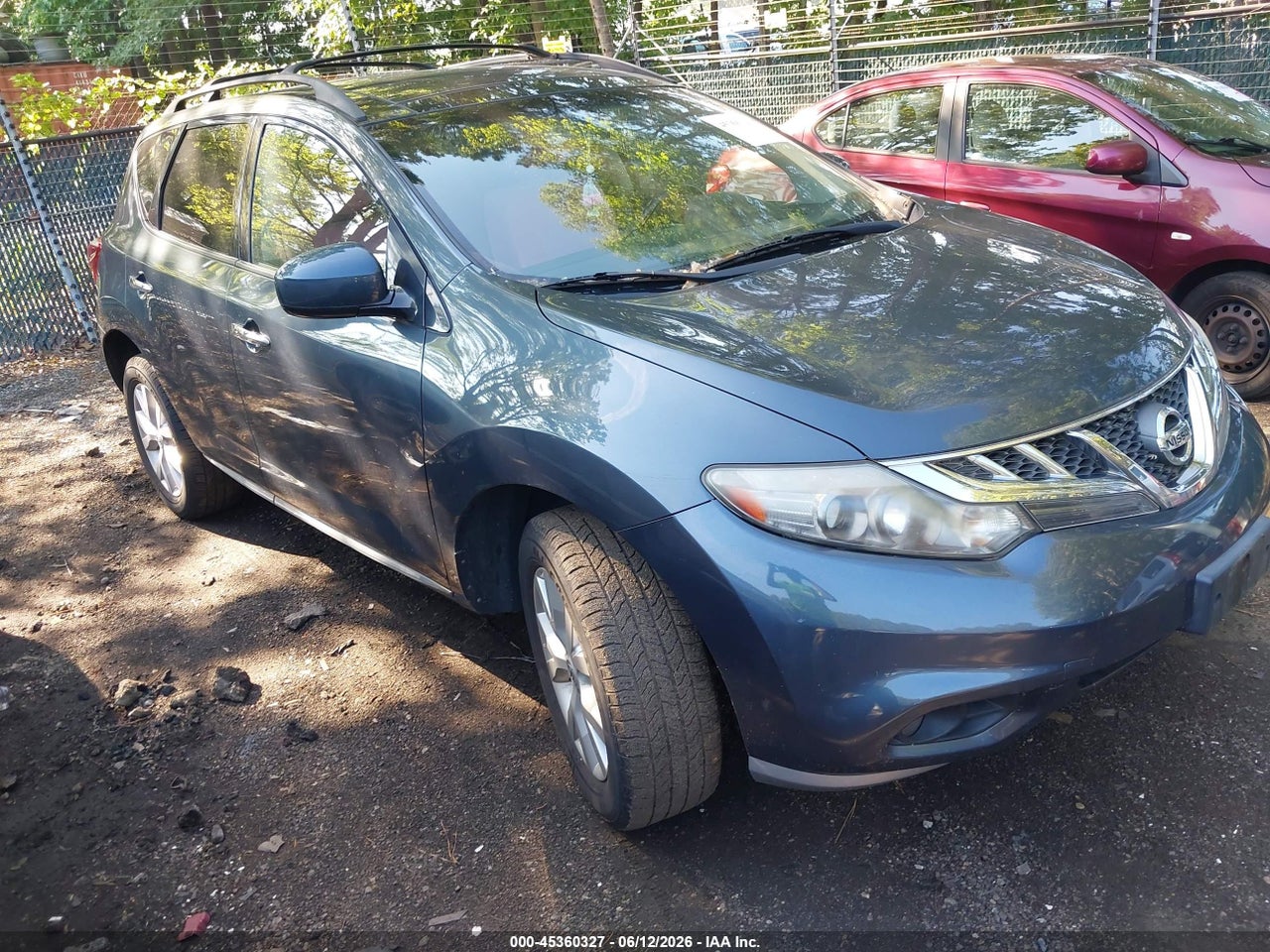 JN8AZ1MW2CW****** · 2012 NISSAN MURANO SV