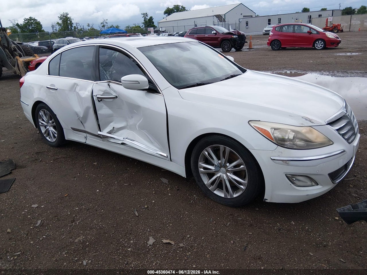 KMHGC4DF6CU****** · 2012 HYUNDAI GENESIS 4.6