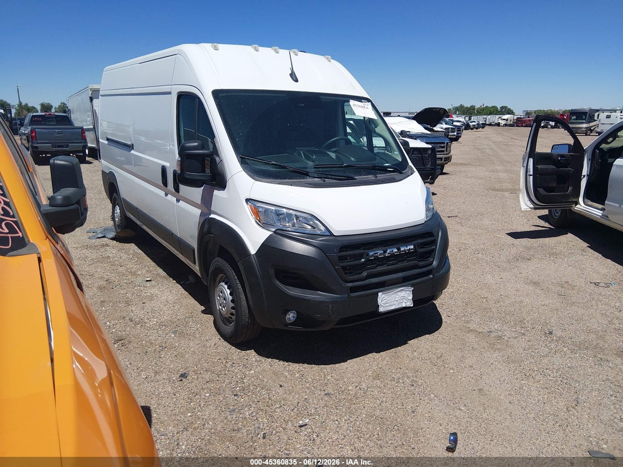3C6MRVHG0SE****** · 2025 RAM PROMASTER 3500 TRADESMAN HIGH ROOF 159 WB W/PASS SEAT