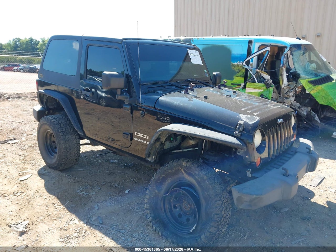 1C4AJWAGXCL****** · 2012 JEEP WRANGLER SPORT