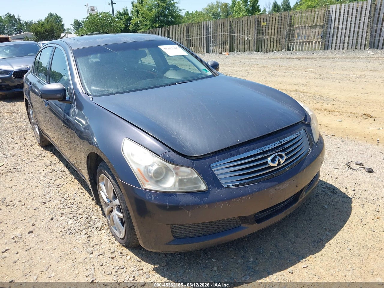 JNKBV61F08M****** · 2008 INFINITI G35X