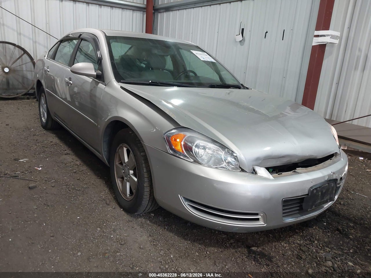 2G1WT58K381****** · 2008 CHEVROLET IMPALA LT